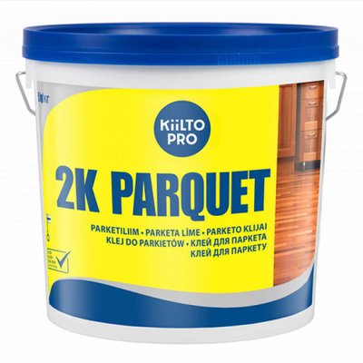 Клей двухкомпонентный полиуретановый Kiilto 2K Parquet (5,55 кг) Kiito2KParquet фото