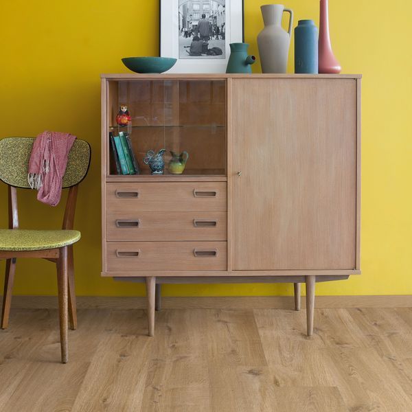 Вінілова підлога Quick Step Alpha Vinyl Bloom Дуб бавовна натуральний AVMPU40104 фото