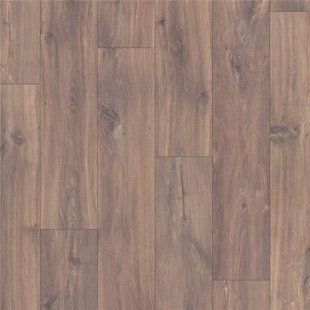 Ламінат Quick Step Classic WATERPROOF Дошка дуба опівнічного коричневого CLM1488 фото