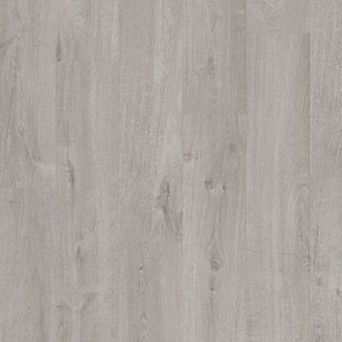 Виниловый пол Quick Step Alpha Vinyl Bloom Дуб хлопковый холодный серый AVMPU40201 фото