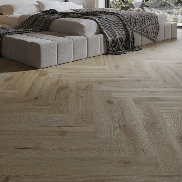 Виниловый пол Barlinek SPC Next Step Idea Дуб Desert Herringbone DP5000031 фото