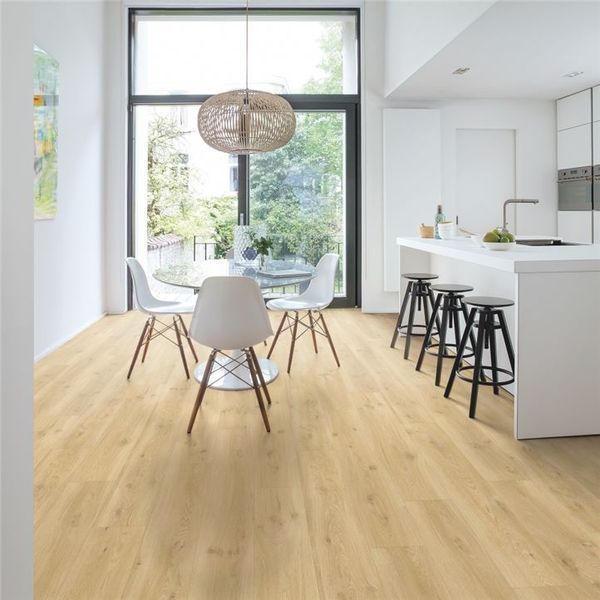 Вінілова підлога Quick Step Alpha Vinyl Blos Base Дуб Дріфт бежевий AVSPT40018 фото