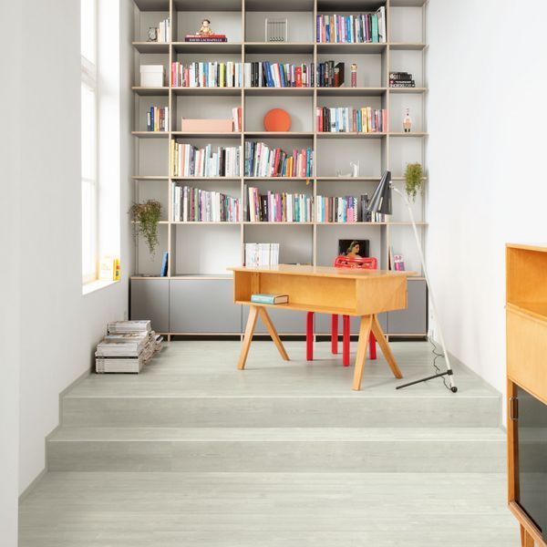 Виниловый пол Quick Step Alpha Vinyl Bloom Сосна снежная AVMPU40204 AVMPU40204 фото