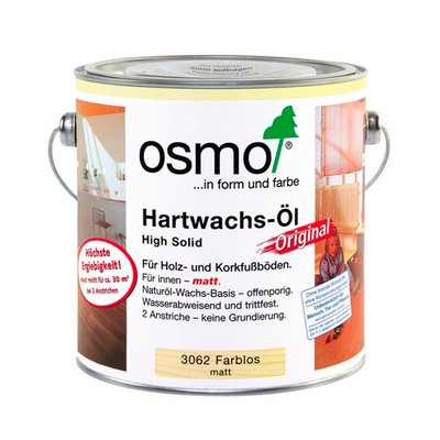 Масло OSMO 3062 Hartwachs-OL (Original) 27116625577 фото