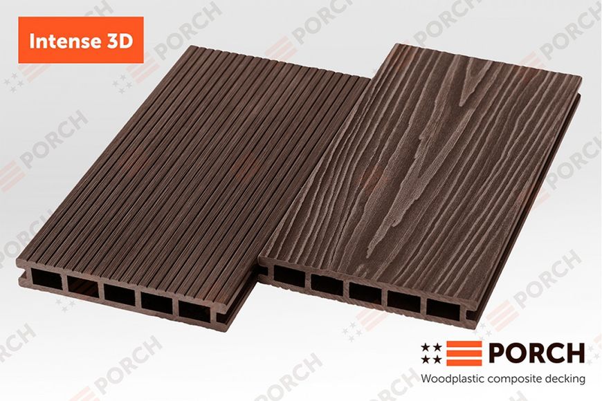Террасная доска Porch Intense Coffee 3D PI Coffee 3D фото