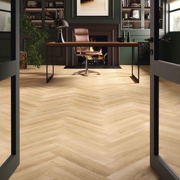 Ламинат Alsafloor Solid Plus Baton Rompu (Herringbone) V4 WR X LOCK Дуб Сантал BR 465 фото
