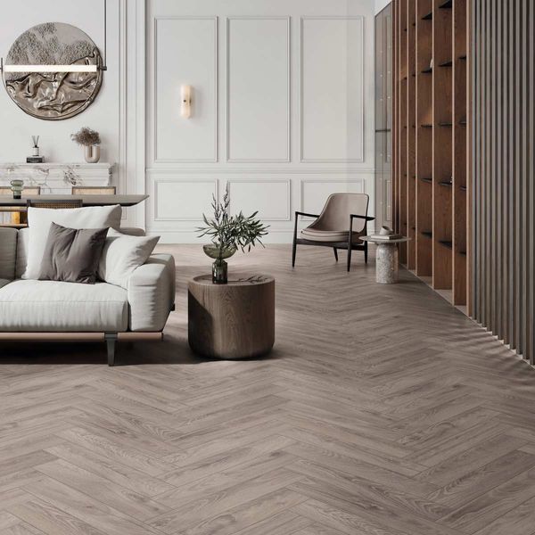 Ламинат Krono Original Herringbone Rutherford Oak K488 фото