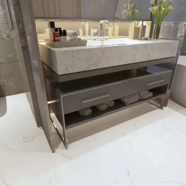 Вінілова підлога Apro Stone Carrara Marmor ST-805 ST-805 фото