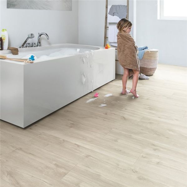 Вінілова підлога Quick Step Alpha Vinyl Blos Base Дуб каньйон бежевий AVSPT40038 фото