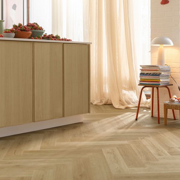 Виниловый пол Quick Step Сiro Herringbone Ботанический бежевый AVHBU 40362 AVHBU 40362 фото