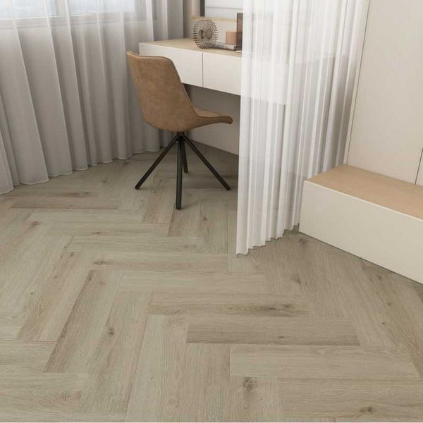 Виниловый пол Vinilam Parquet Herringbone LVT 643A11 Дуб Грейдж 643A11 фото