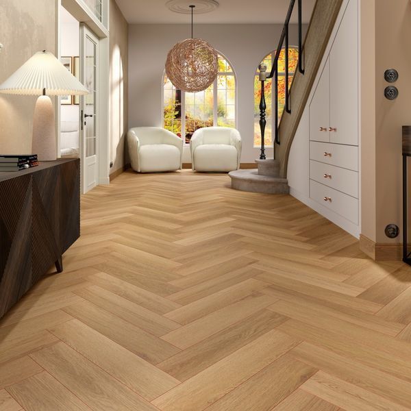 Вінілова підлога AlsaFlooring Horizon Herringbone SPC 604608 Сілон 604608 фото
