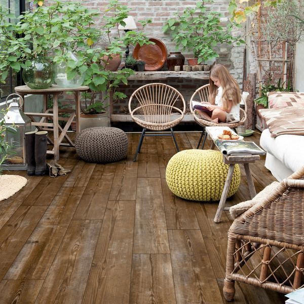 Вінілова підлога Quick Step Alpha Vinyl Bloom Сосна захід сонця AVMPU40075 фото
