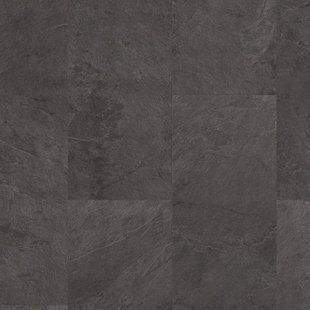 Виниловый пол Quick Step Oro base Сланец черный AVSTT40035 фото