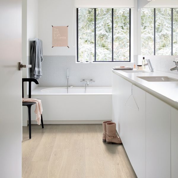 Виниловый пол Quick Step Bloom 40080 Дуб Морской бриз бежевый AVMPU40080 AVMPU40080 фото