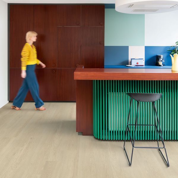 Виниловый пол Quick Step Bloom 40080 Дуб Морской бриз бежевый AVMPU40080 AVMPU40080 фото
